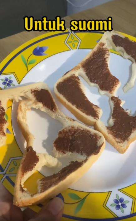 Pamer menu sarapan malah salfok sama jatah suaminya