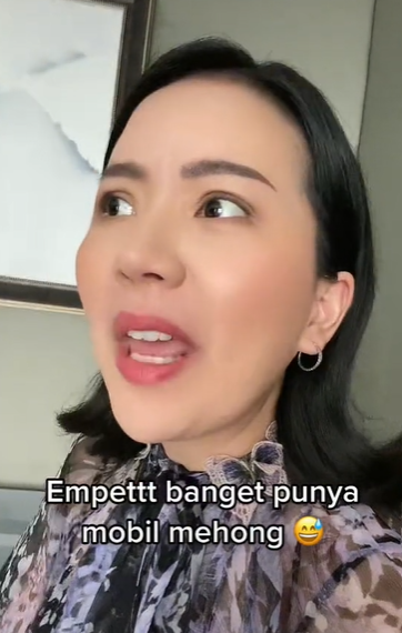 TikToker Curhat Mahalnya Merawat Mobil Mewah