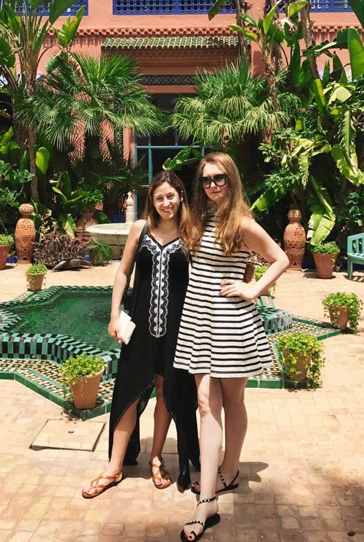 Anna Sorokin dan Rachel Williams saat berlibur ke Maroko