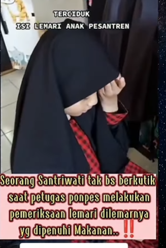 Isi Lemari Santriwati Super Lengkap Mirip Toko Kelontong
