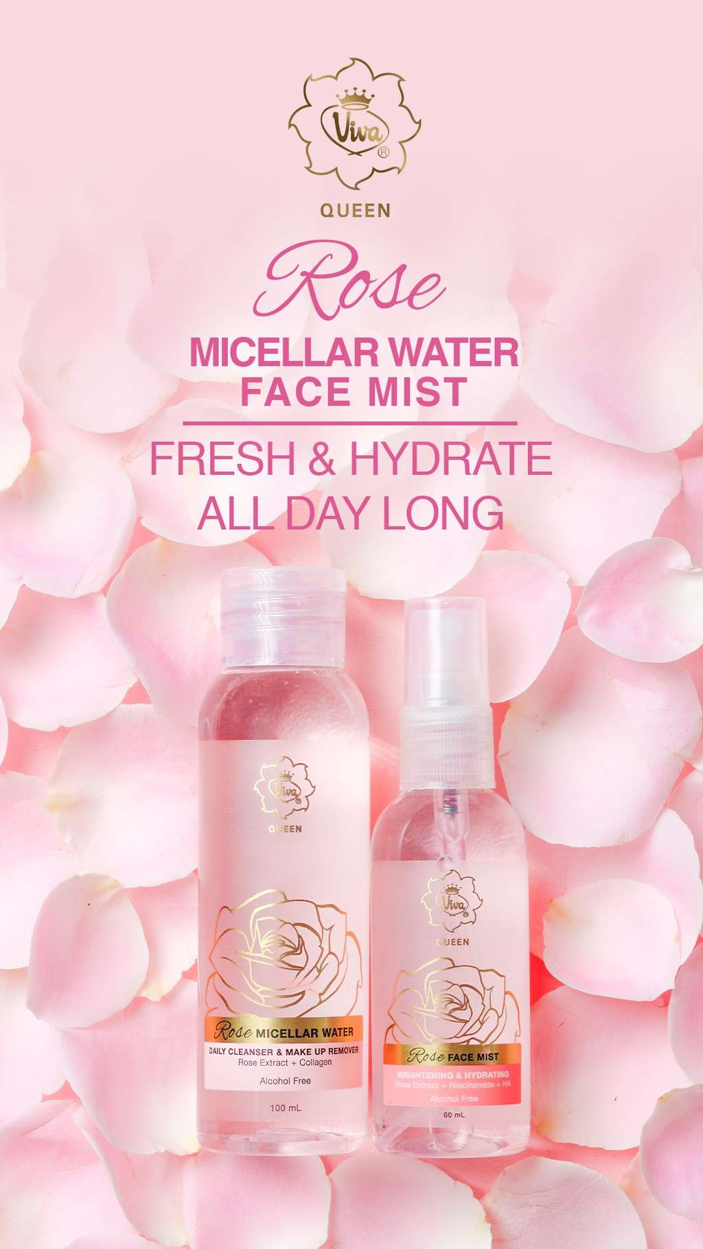 Rose Face Mist & Micellar Water