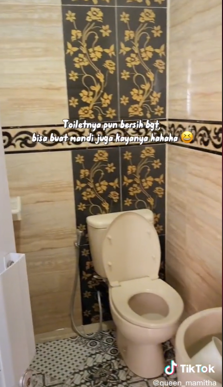 Viral Toilet Umum Mewah di Pom Bensin, Bernuansa Emas bak Masuk Hotel Bintang 5