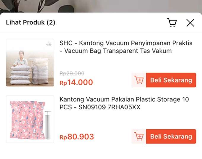 Shopee Video Kini Punya Keranjang Orange, Fitur Baru untuk Checkout Produk Pilihan