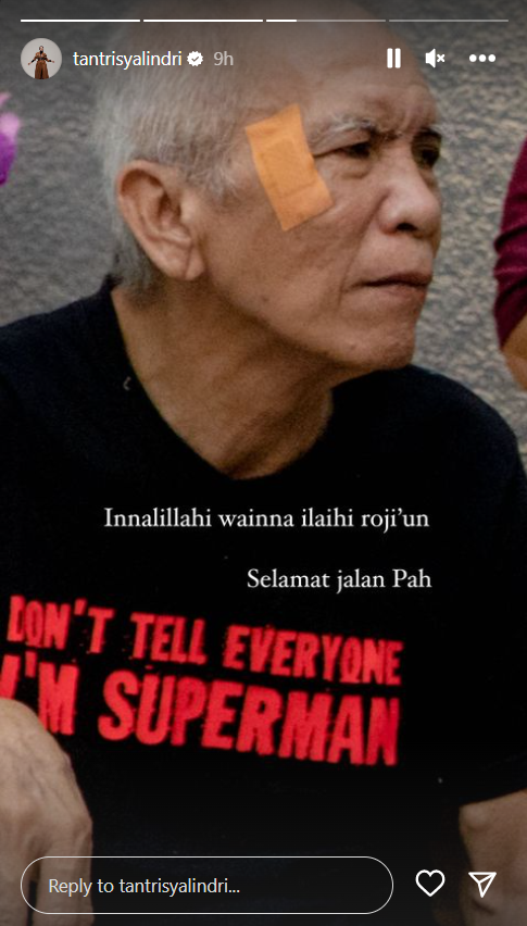 ayah tantri kotak meninggal dunia