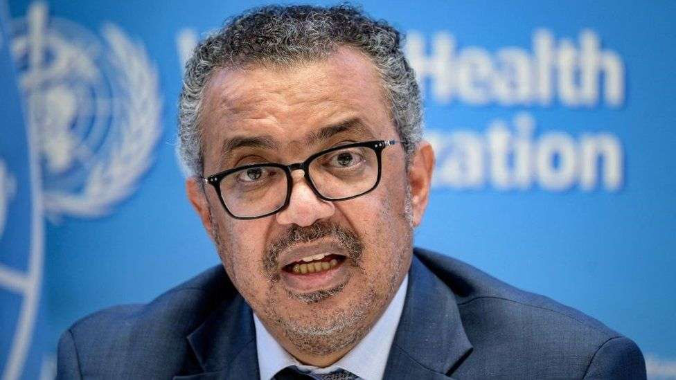 Dirjen WHO Tedros Adhanom Ghebreyesus