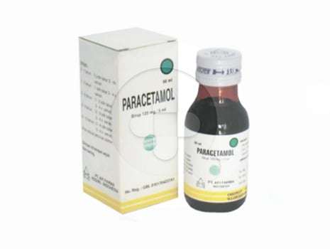 Sirup parasetamol produksi PT Afi Farma