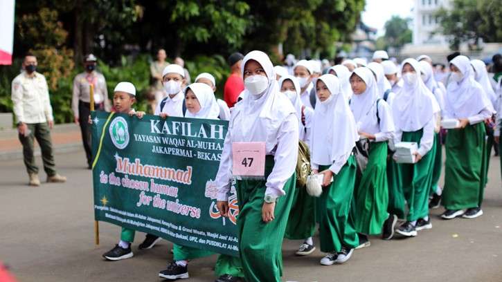Intip Perayaan Maulid Nabi di Masjid Istiqlal, Kolaborasi Pepsodent Teladani Senyum Rasulullah