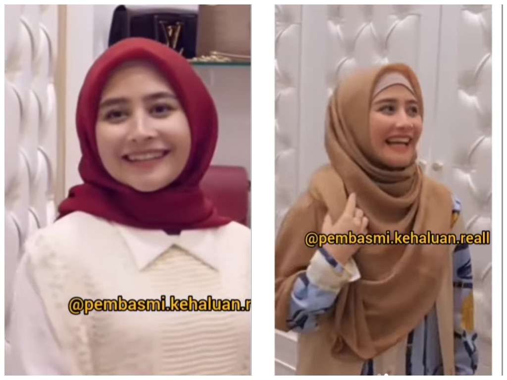 Penampilan Prilly Latuconsina kenakan hijab