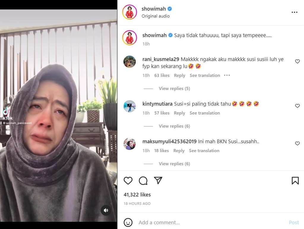 Soimah parodi Susi ART Ferdy Sambo