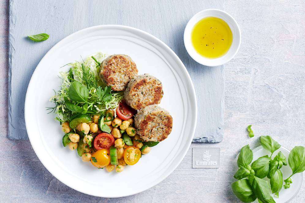 Menu vegan Emirates