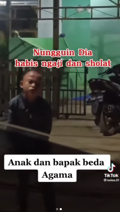 anak ayah beda agama