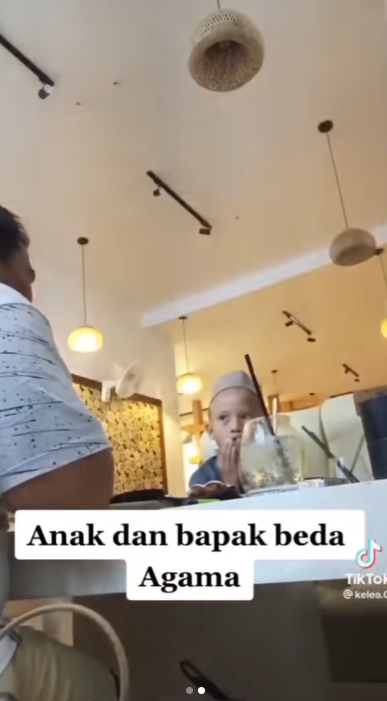 anak ayah beda agama