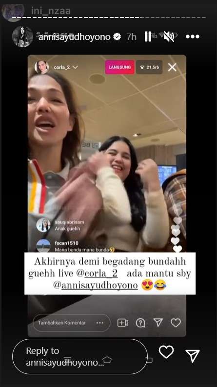 Bunda Corla dan Anisa Pohan