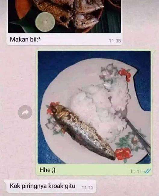 Momen PDKT berakhir sedih tapi ngakak setelah kirim pesan atau foto ke gebetan.