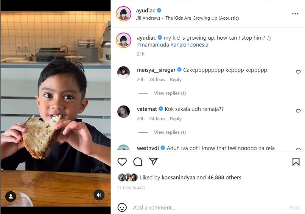 Sekala putra Ayudia Bing Slamet