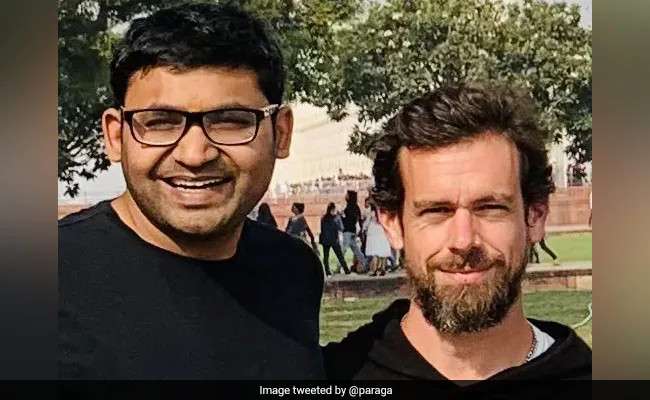 Parag Agrawal dan pendiri Twitter Jack Dorsey
