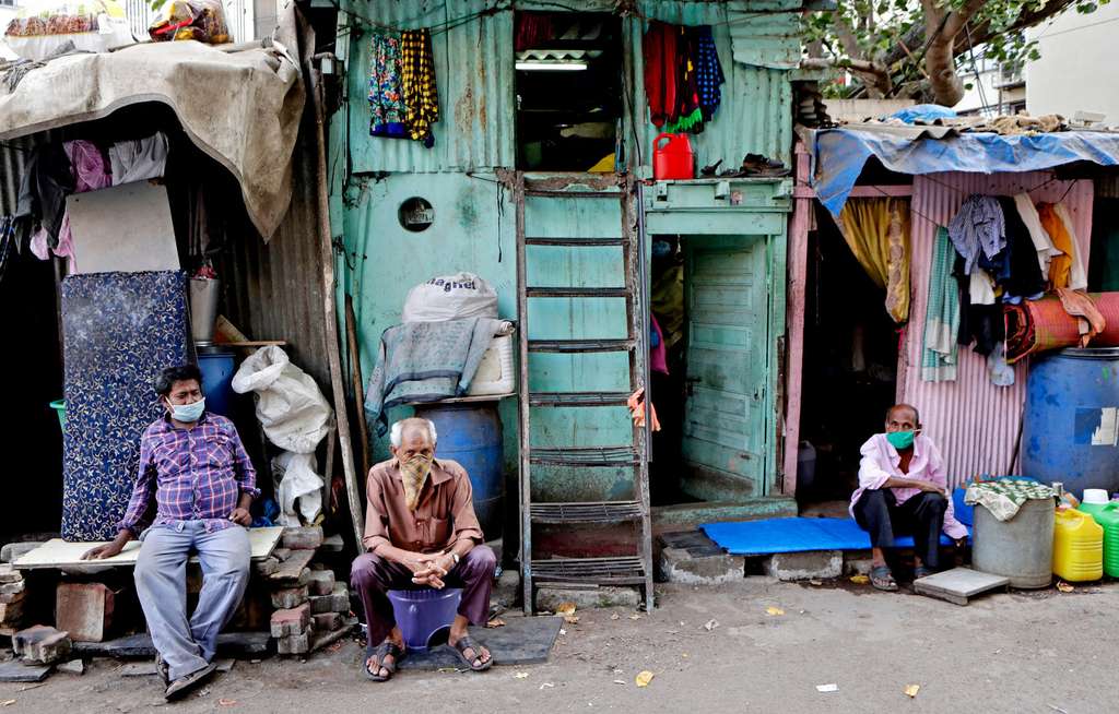 Pemukiman kumuh di India