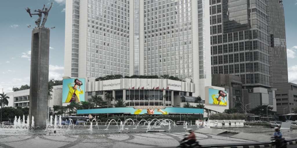 Konsep terbaru Bundaran HI.
