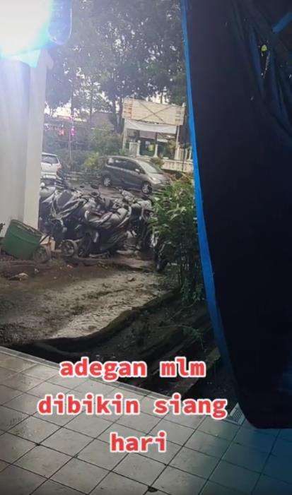 Di balik layar adegan sholat malam di sinetron.