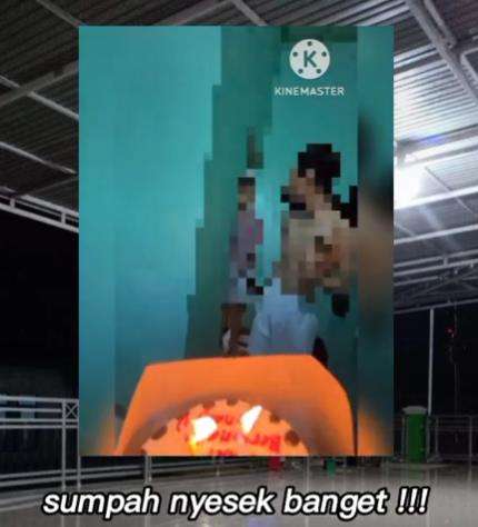 Lagi, momen cowok pergoki ceweknya selingkuh saat mau kasih kejutan ultah.