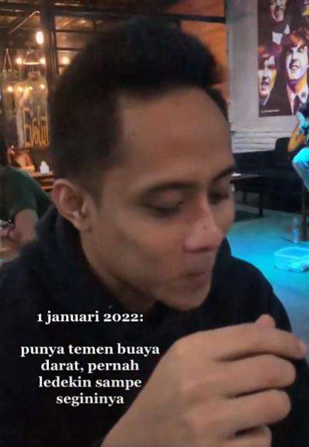 pernah roasting teman pria dibilang buaya darat, endingnya malah dinikahi.