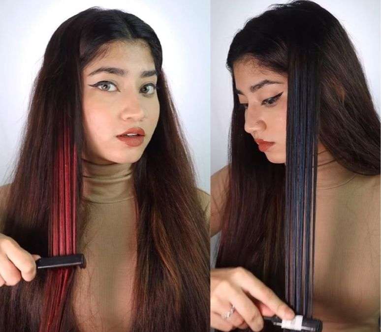 Mewarnai Rambut dengan Sisir Kapur