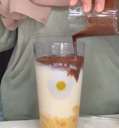 Ice Chocolate Banana