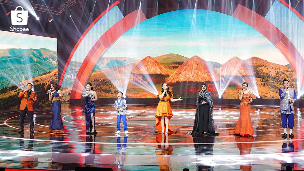 Happy Asmara, Farel, Dewi Persik & Judika Hadir dan Ramaikan Panggung Shopee 11.11 Big Sale TV Show