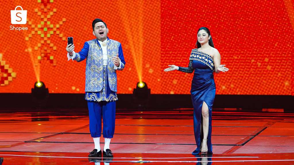 Happy Asmara, Farel, Dewi Persik & Judika Hadir dan Ramaikan Panggung Shopee 11.11 Big Sale TV Show