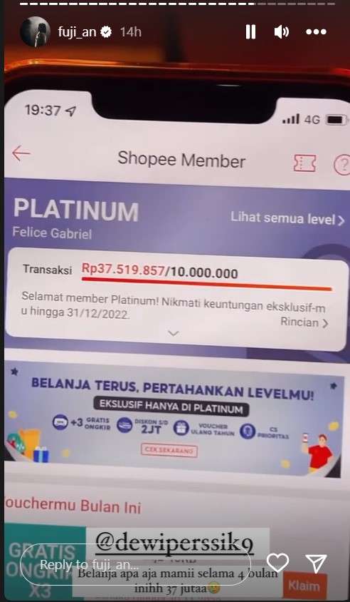 Belanja Dewi Perssik