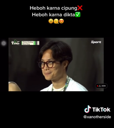 Momen Dikta Salting Nonton Enzy Storia Tanding Tenis, Bikin Netizen Meleleh