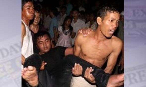 Tragedi festival air Kamboja