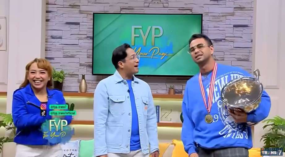 Raffi Ahmad menceritakan Rafathar bangga padanya