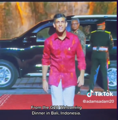 Perdana Menteri Inggris Rishi Sunak