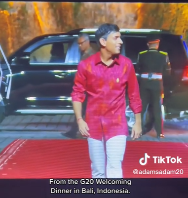 Perdana Menteri Inggris Rishi Sunak