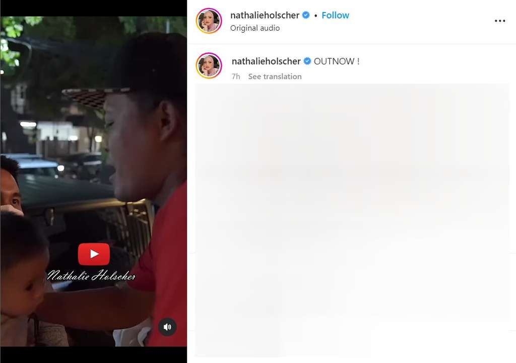 Nathalie bawa Faris ke ultah Sule