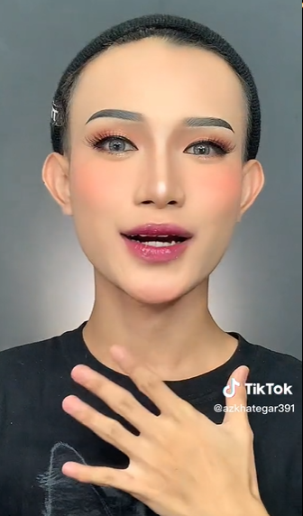 TikToker Rias Wajah Seperti Shandy Purnamasari