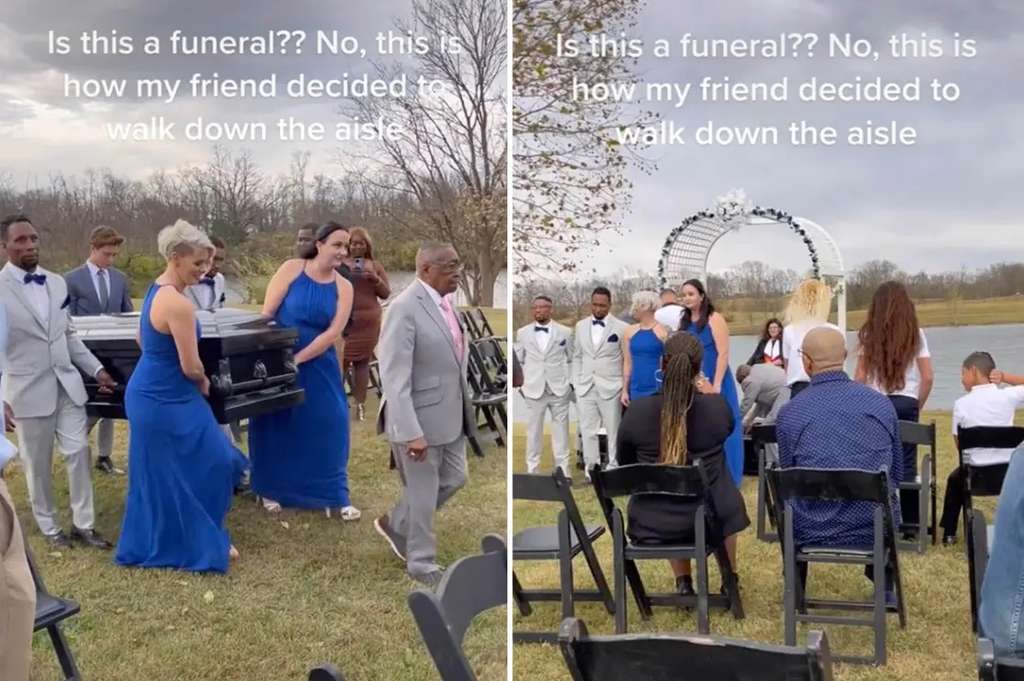 Viral Pengantin Pria Datang ke Pernikahan Masuk Peti dan Dibawa Pakai Mobil Jenazah Viral Pengantin Pria Datang ke Pernikahan Masuk Peti dan Dibawa Pakai Mobil Jenazah