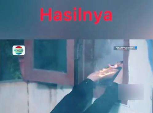Cara buat adegan kebakaran di sinetron bikin melongo.