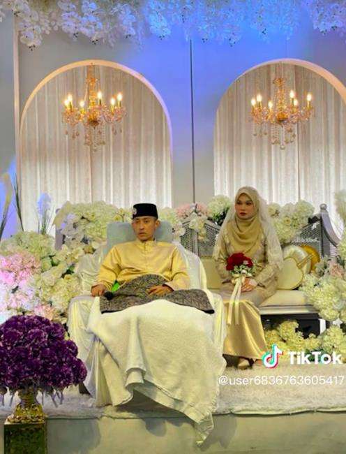 Pengantin pria sakit kanker stadium 4, pengantin wanita tetap setia lanjutkan pernikahan.