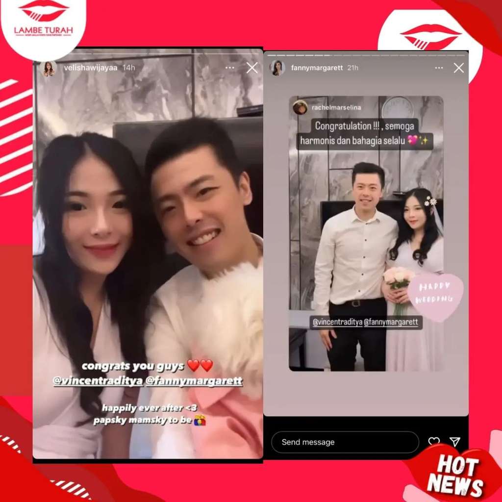 Vincent Raditya Menikah dengan Istri Ketiga