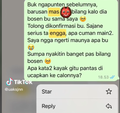 Viral Wanita Batal Nikah hanya karena Bosan, Jawaban Ibu Mertua Bikin Elus Dada