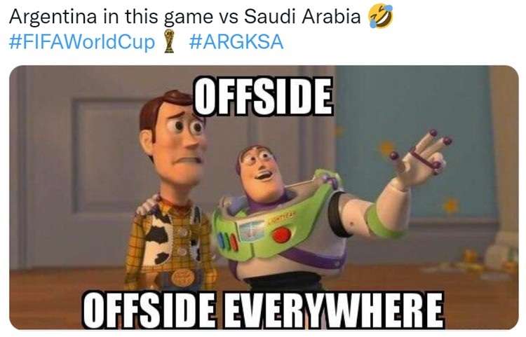 meme arab saudi vs argentina
