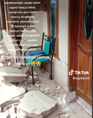 Korban Gempa Cianjur, Persiapan Nikah Sudah 90 Persen Hancur Tak Bersisa