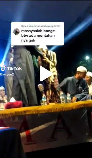 Bonge ikutan pengajian habib