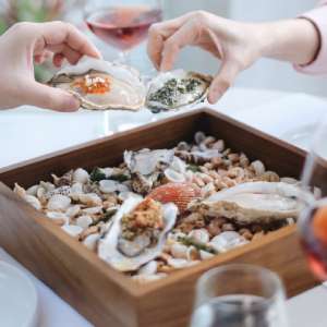 Hokkaido Oyster Platter.