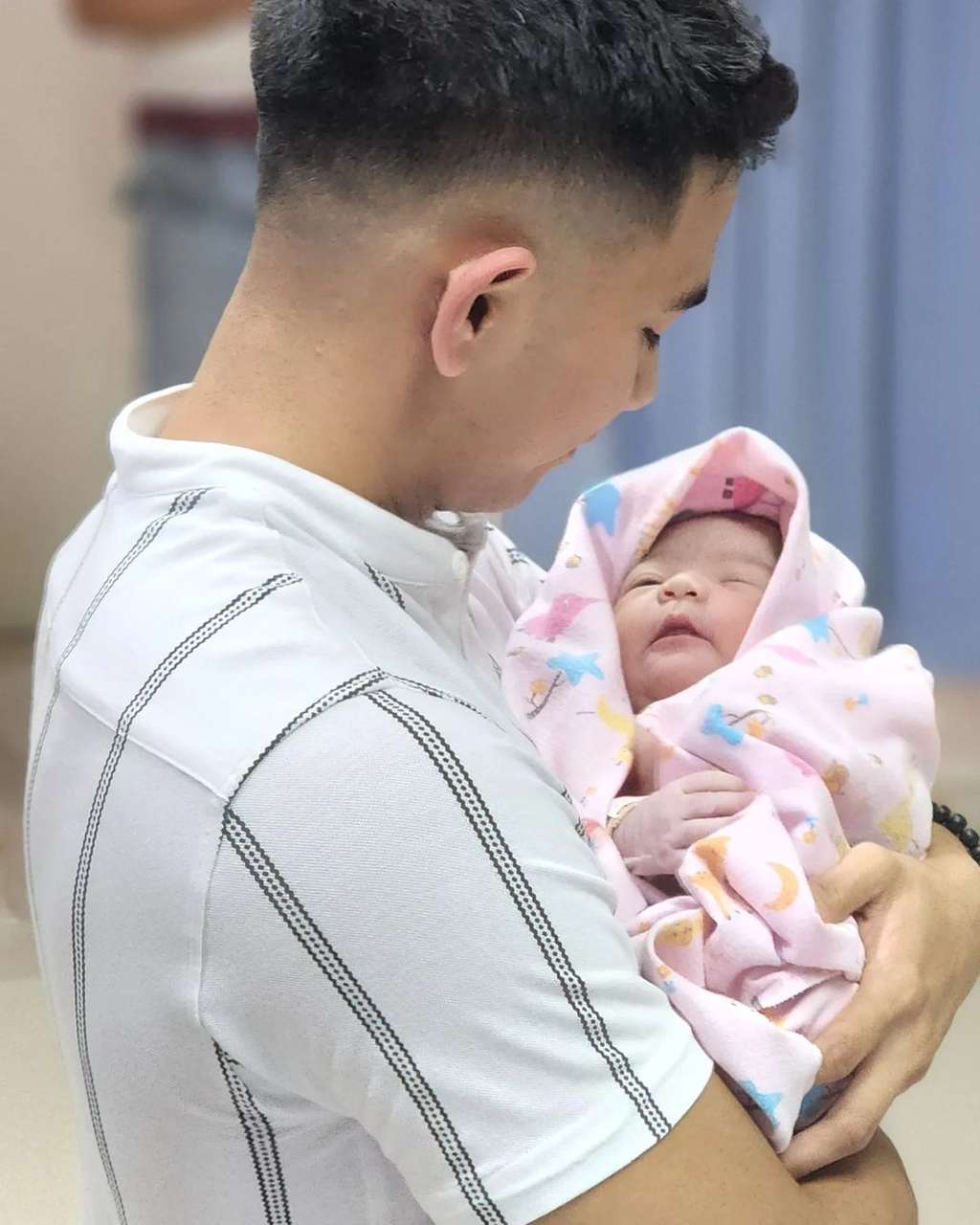 Ridho dan putrinya Ridho dan putrinya