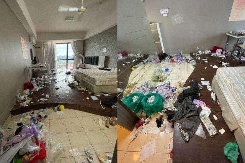 Wanita syok lihat kamar tunangan bau busuk dan jorok.