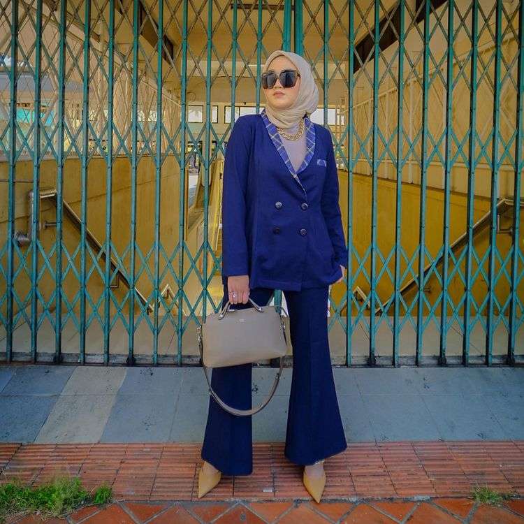 Outfit blazer Chacha Thaib