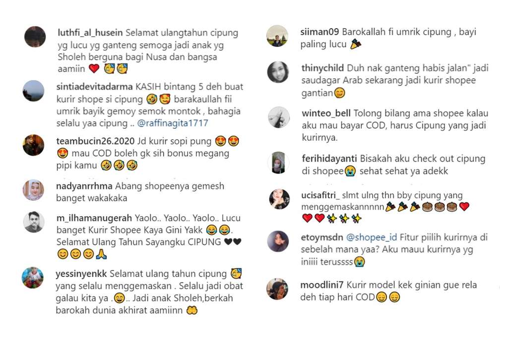 Rayakan Ulang Tahun yang Pertama, Netizen Sampaikan Ucapan dan Doa untuk Rayyanza ‘Cipung’